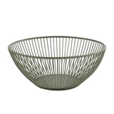 thumbnail of APS Korb -SVART- in smoke green Ø 20 cm, H: 8 cm