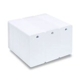 thumbnail of Tricarte perforées sécables PVC blanches (lot de 100)