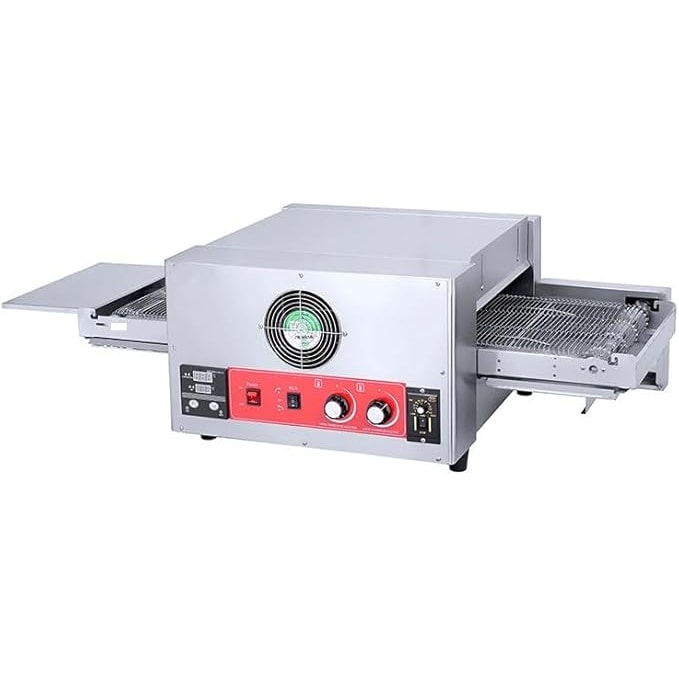 Horno de cinta electrico para pizzas  Med 156x75x36cm