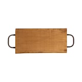thumbnail of T&G Woodware Serveerbord Voedingsbord Sharing Platter rustiek hevea bruin 400 x 200 x 25 mm