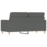 thumbnail of vidaXL 2-Sitzer-Sofa Dunkelgrau 140 cm Stoff