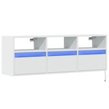 thumbnail of vidaXL TV-Wandschrank mit LED-Beleuchtung Weiß 130x31x45 cm