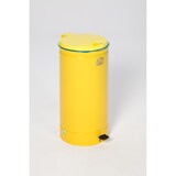 thumbnail of PROREGAL Großvolumiger Tretabfallsammler mit Euro-Pedal | für 60/70 Liter Säcke, HxBxT 70x45x45cm | Verzinkter Stahl | Gelb | Mülleimer Abfalleimer