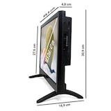 thumbnail of Bundle: XORO HTC 1949 V2 (18.5" LED TV,DVD,Triple Tuner) incl. freenet TV CI+ Modul DVB-T2 - 3 Monate)