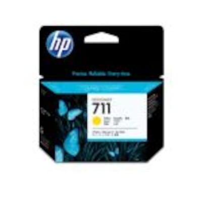 HP CZ136A 3x cartucho de impresora original 711 amarillo