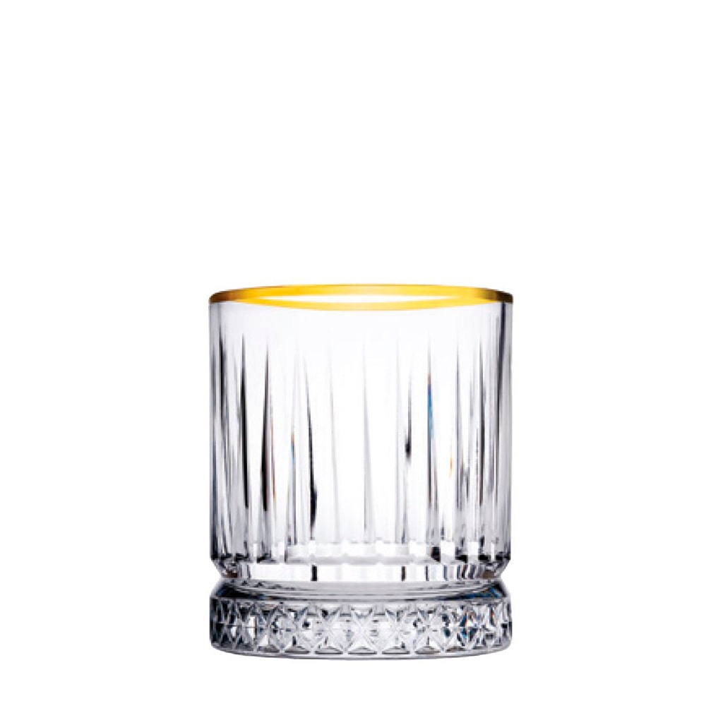 Pasabahce Wasserglas Elysia 35,5 cl Transparent Gold 4 Stück