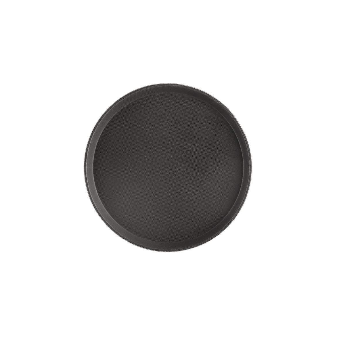 METRO PROFESSIONAL Bandeja de servir, fibra de vidro, Ø 40.5 x 2.2 cm, redonda, preto