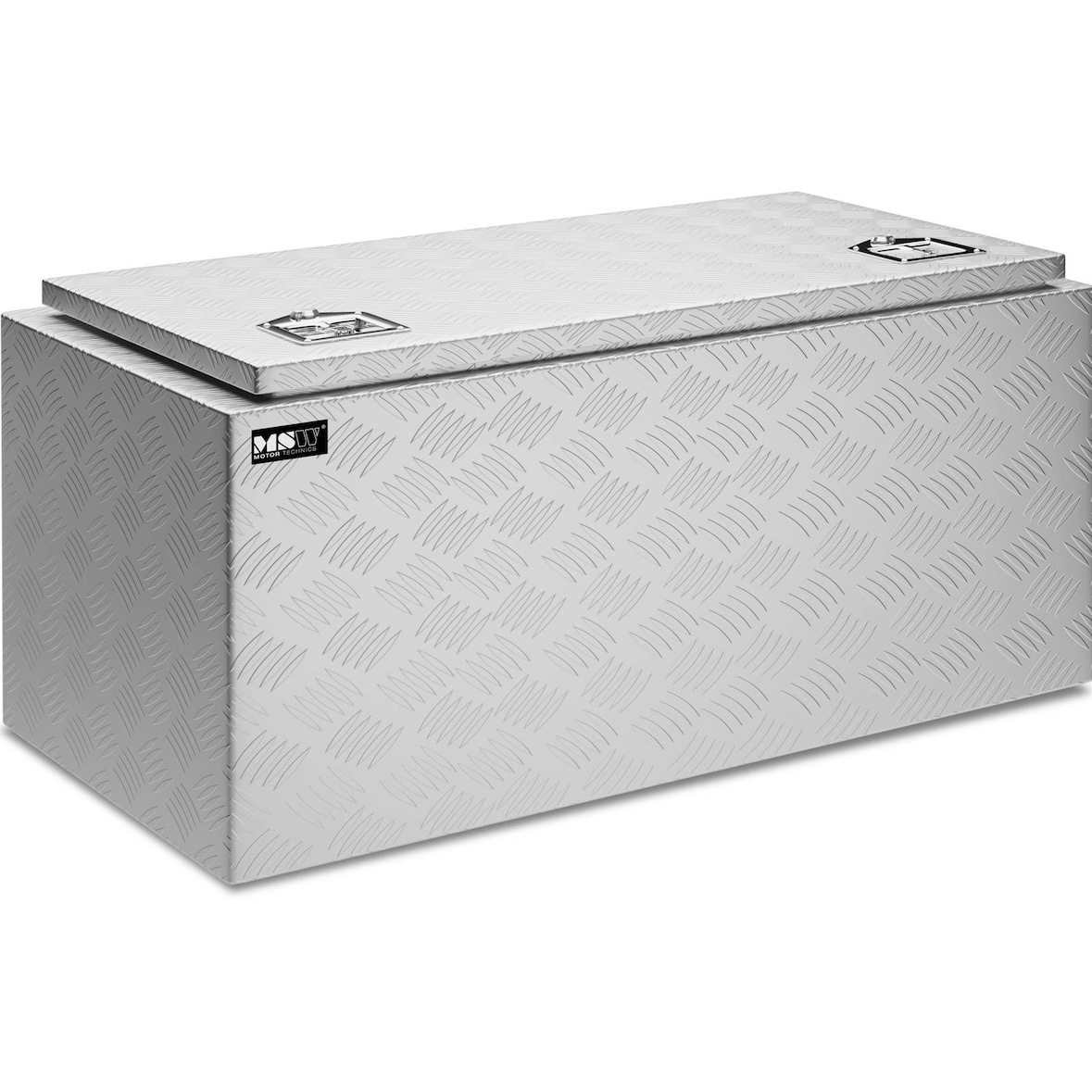 MSW Caja de herramientas de aluminio - 91 x 44,5 x 43 cm - 119 L
