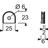 thumbnail of Busch-Jaeger Leitungseinführung ws 2088-212 2CKA001761A1293