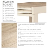 thumbnail of Mesa Cocina Bar 70x70 Extensible a 70x140 cm color beige Mod. SANREMO de Yelloo