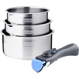 thumbnail of Batterie de cuisine inox 8 pièces avec 2 manches amovibles  AM2687 usage non-intensif Arthur Martin