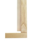thumbnail of Futonbett platzsparend extra niedriges Einzelbett 100x200 Esche geölt V-60.47E-10 Rollrost inkl.