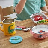 thumbnail of Cuitisan Baby - Set de Cubiertos Infantiles de 15 cm en Acero Inoxidable. Rosa