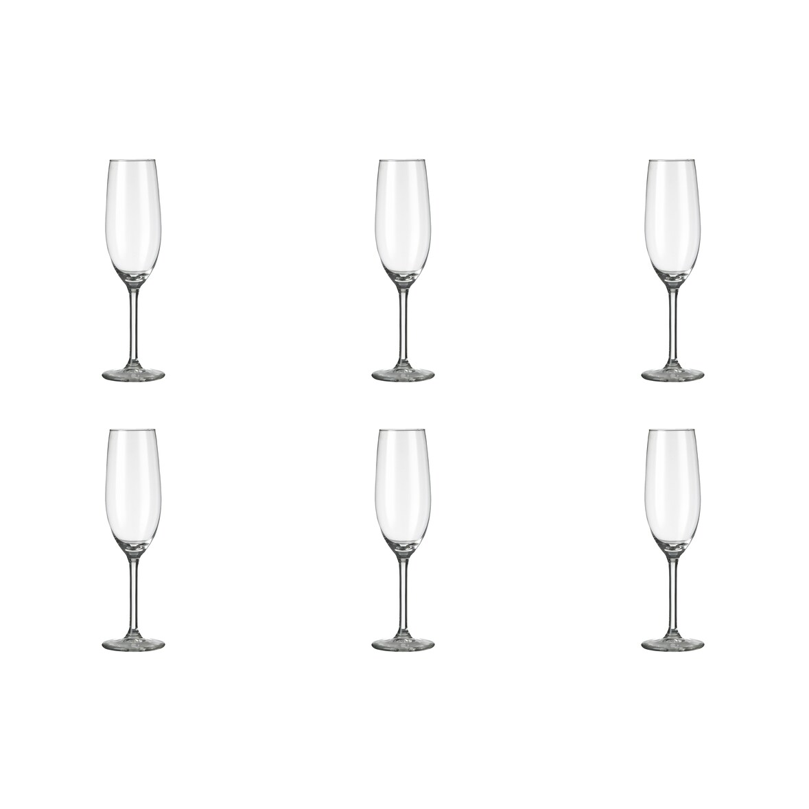 Royal Leerdam Sektflöte 540673 Esprit 21 cl - Transparent 6 Stück