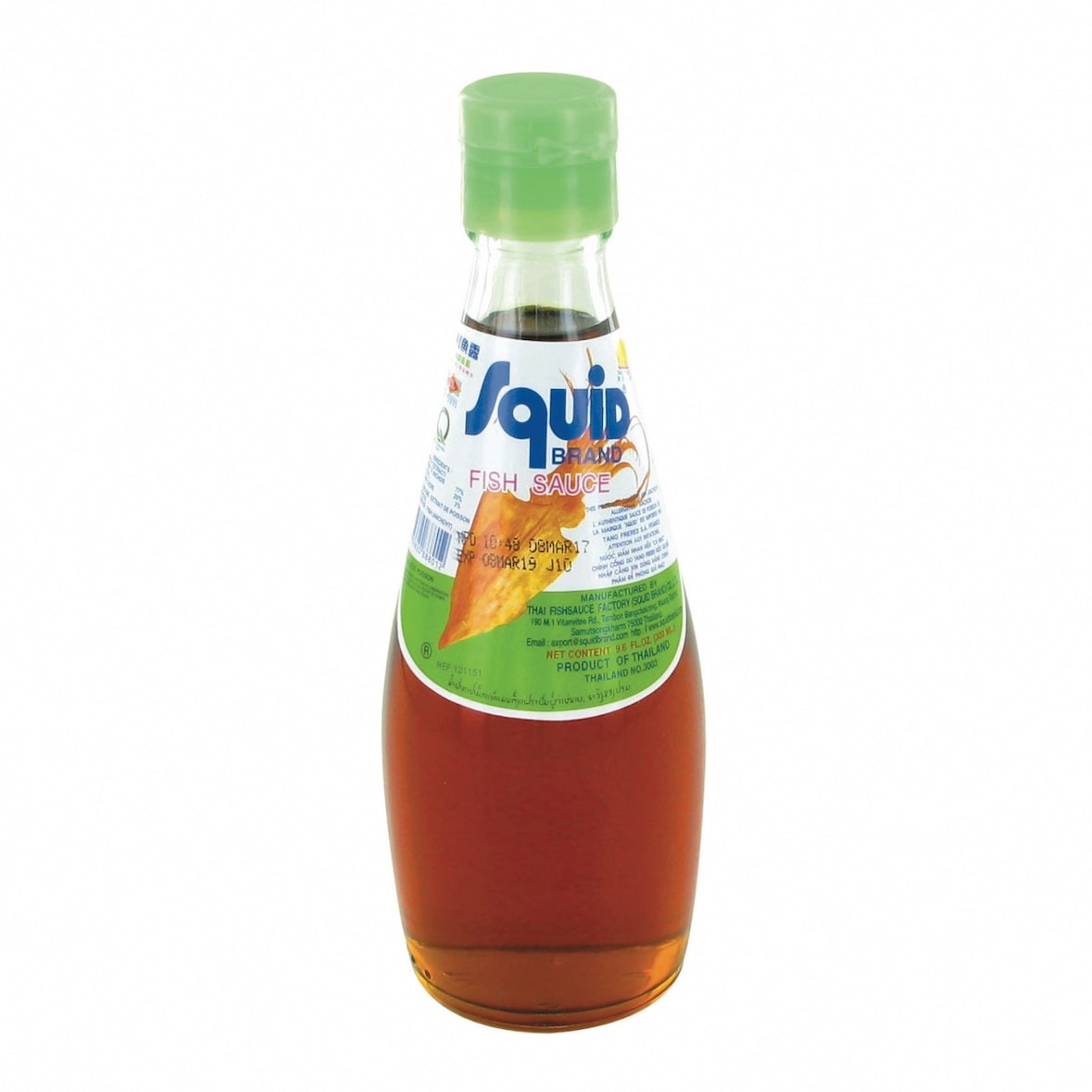 Sauce de poisson / Sauce Nuoc Mam 300ML - Squid Brand 4 bouteilles