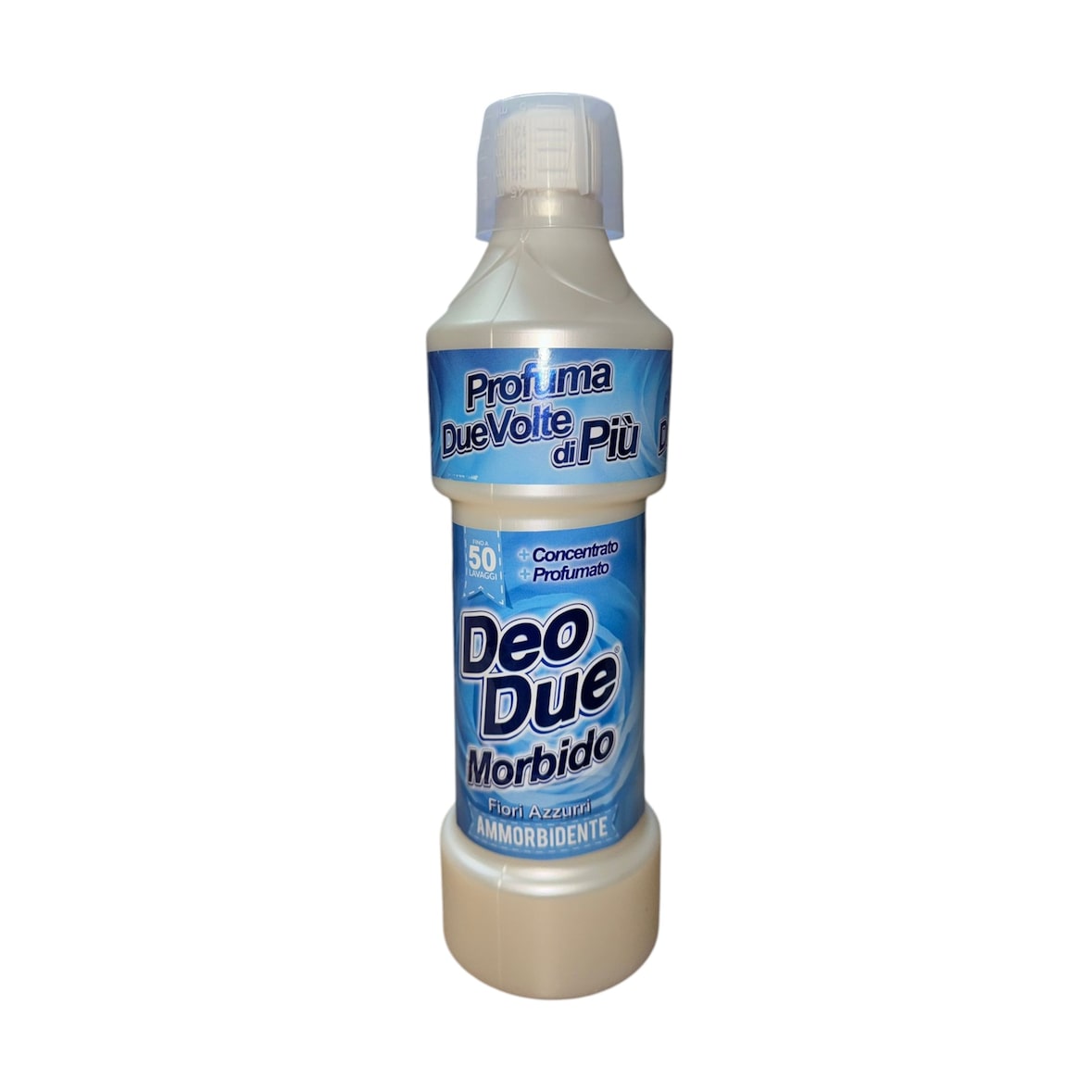 Deo Due Morbido Ammorbidente Fiori Azzurri 1 l confezione da 6 pezzi