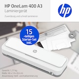 thumbnail of HP 4 in 1 Laminiergerät ONELam400 A3 mit Schneidelineal und Eckenrunder 15Folien
