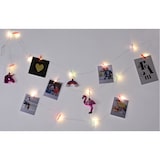 thumbnail of LED Foto-Lichterkette mit bunten Klammern Fotoleine Bilderhalter Fotoclips Deko Bunt