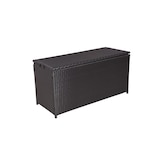 thumbnail of Auflagenbox VERA Schwarz Polyester Gartenbox Aufbewahrungsbox Kissenbox Gartentruhe Outdoor