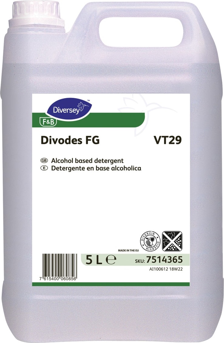 DIVERSEY | Divodes FG - Desinfectante listo para usar - 5 L | Makro