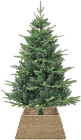 thumbnail of vidaXL Weihnachtsbaumkragen Braun 70 x 70 x 28 cm das Seegras