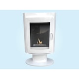 thumbnail of PURLINE Ethanolkocher quadratisches Design in weißem Stahl SILENUS W