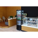 thumbnail of METRO Professional Vetrina panoramica refrigerata GGC3270B, 52 x 48.5 x 189.5 cm, 270 L, nero