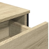 thumbnail of Helloshop26 - Aparador cómoda armario mueble de almacenaje organizador cocina salón roble Sonoma 97 x 32,5 x 74,5 cm madera de 02_0031742