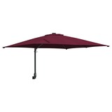 thumbnail of vidaXL Wandgemonteerde Tuinparasol Bordeauxrood 247 cm