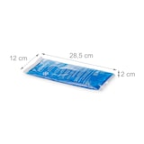 thumbnail of Relaxdays Kühlpads Gel im 8er Set, Erste Hilfe, wiederverwendbar, 3 Größen, Kalt-Warm Mehrfachkompressen Sport, blau