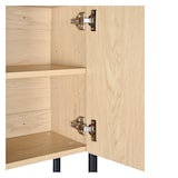 thumbnail of Meuble wc pont de rangement étagère wc bois et métal JAMY