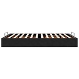 thumbnail of vidaXL Ottoman-Bett ohne Matratze Schwarz 140x190 cm Samt