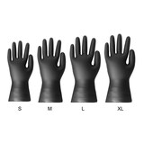 thumbnail of Gants vinyle non poudrés Hygiplas noirs S (lot de 100)