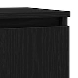 thumbnail of vidaXL Sideboard Schwarz Eichen-Optik 29,5x34x76 cm Holzwerkstoff