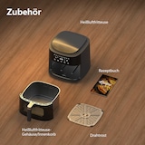 thumbnail of Airfryer 9L XL Heißluftfritteuse mit Digital-Touchscreen, 9 voreingestellten Programmen, 2350 W, Sichtfenster mit Beleuchtung, fettarm oder ohne Öl