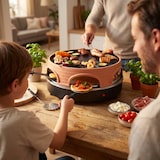 thumbnail of Emerio Pizzarette 3-in-1 Original – Raclette und Grill – Pizzaofen für 6 Personen - Gourmet-Set – PO-113255.4 – 1500W