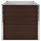 thumbnail of vidaXL Hochbeet Braun 160 x 80 x 77 cm Verzinkter Stahl