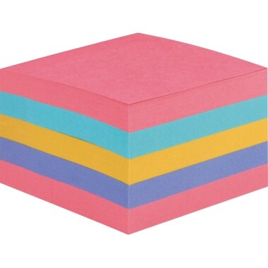 Post-it® Super Sticky Würfel Rainbow Collection f.sor. 440Bl.