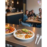 thumbnail of Gabel, Plastikgabel, Mehrwegbesteck, 16 cm, 2.000 Stk, weiß, robust, Premium Qualität