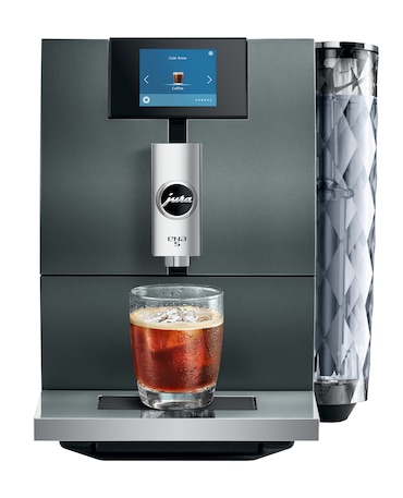 JURA - ENA 5 Night Inox (EA) - Cafetera automática con cold brew, café ligero y 6 especialidades