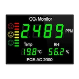 thumbnail of Panel medidor de CO2 AC-2000 con sensor NDIR