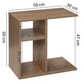 thumbnail of FineBuy Beistelltisch Holz Anstelltisch Couchtisch Klein Sofatisch 50 cm