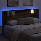 thumbnail of vidaXL Kopfteil Schrank Altholz 180 x 17 x 104,5 cm Holzwerkstoff