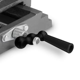 thumbnail of EBERTH Kreuztisch 200x360 mm, 2-Achsen Schraubstock aus Gusseisen/Stahl für Bohr- & Fräsarbeiten, Koordinatentisch