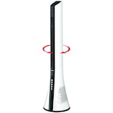 thumbnail of Tarrington House Ventilateur tour TF1123R, plastique, Ø 30 x 110 cm, 45 W, oscillation 50°, 4 vitesses, avec télécommande, blanc