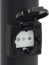 thumbnail of vidaXL Pollerleuchte mit Auslass 120 cm Schwarz IP44