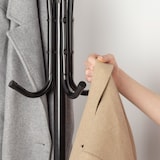 thumbnail of Cabide de parede Max Home 45x40x170 cm Metal com 12 cabides