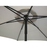 thumbnail of Garden Friend Ombrellone Push-Up palo in acciaio copertura in poliestere Diametro 3 m Grigio