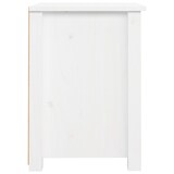 thumbnail of vidaXL Nachttisch Weiß 40x35x49 cm Massivholz Kiefer