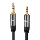 thumbnail of Primewire 2,5-mm-Klinke zu 3,5-mm-Klinke Audio Kabel, AUX, HiFi Audio Adapter Klinkenkabel / Verbindungskabel - 1,5m